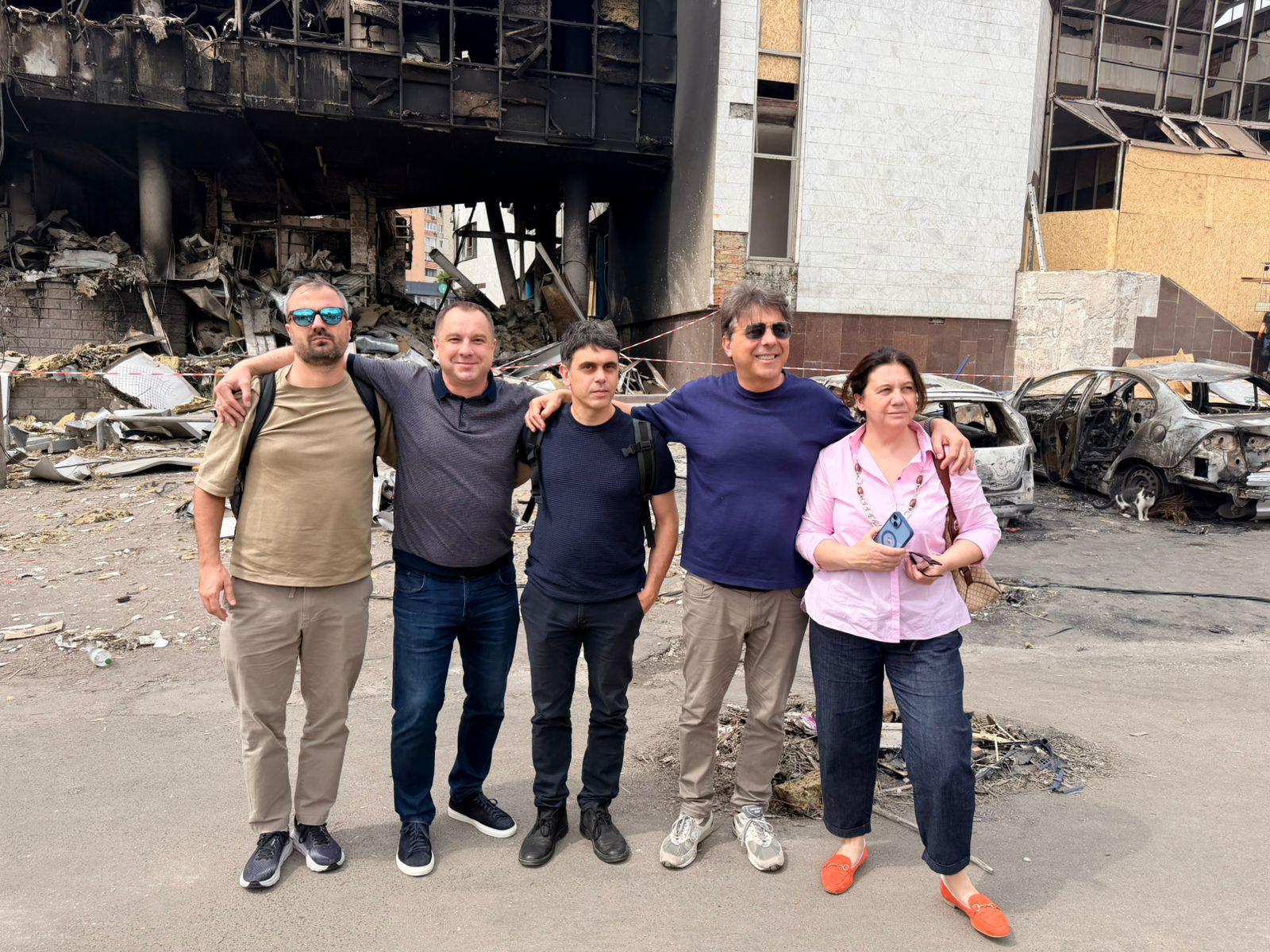 Incontro sul territorio a Kiev