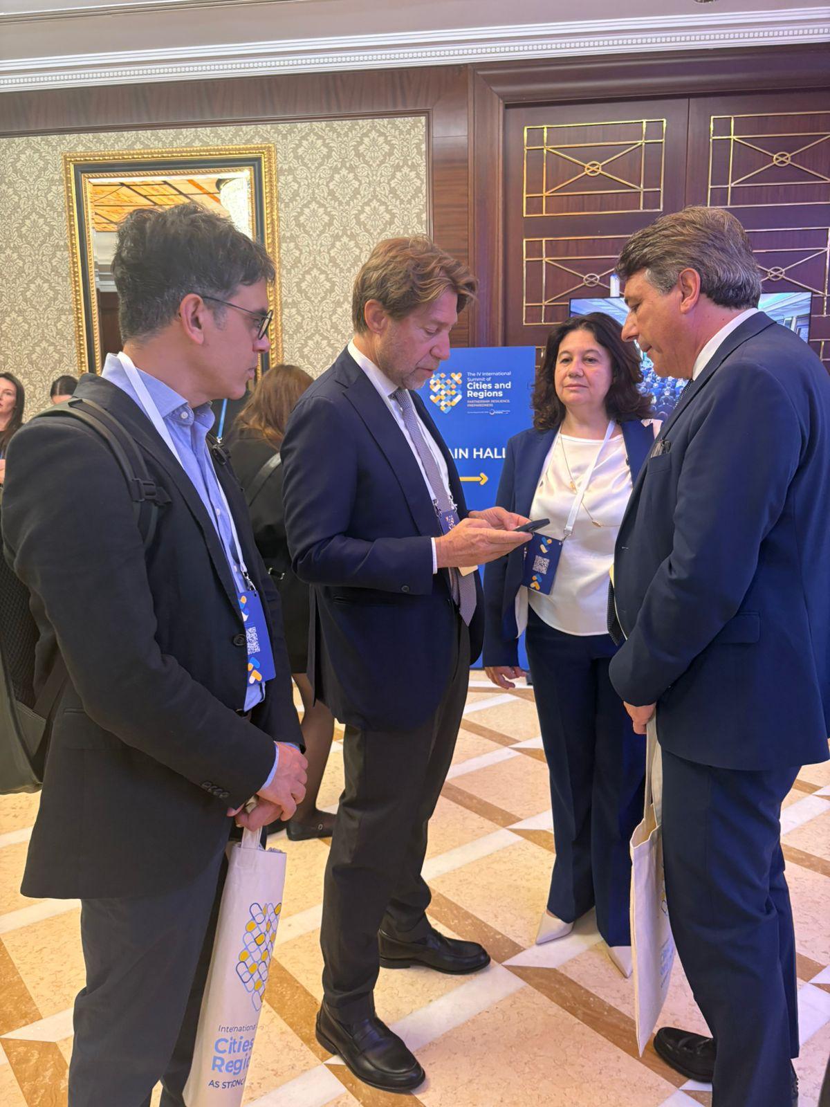 Incontro istituzionale per la cooperazione Italia Ucraina